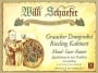 Weingut Willi Schaefer Graacher Domprobst Riesling Kabinett 2015 Front Label