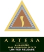 Artesa Limited Release Albarino 2009 Front Label