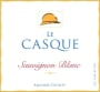 Casque Wines Le Casque Sauvignon Blanc 2016 Front Label