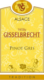Gisselbrecht Pinot Gris 2014 Front Label