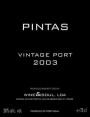 Wine & Soul Pintas Vintage Port 2003 Front Label
