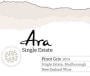Ara Single Estate Pinot Gris 2014 Front Label