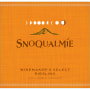 Snoqualmie Winemaker's Select Riesling 2015 Front Label
