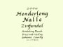 Nalle Henderlong Ranch Zinfandel 2006 Front Label