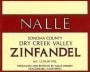 Nalle Dry Creek Valley Zinfandel 2010 Front Label