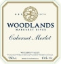 Woodlands Cabernet Sauvignon Merlot 2014 Front Label