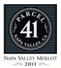 Nine North Wine Company Parcel 41 Merlot 2011 Front Label
