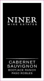 Niner Bootjack Ranch Cabernet Sauvignon 2012 Front Label