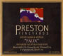 Preston Vineyards Faux Rhone Style Blend 1997 Front Label