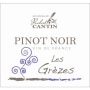 Robert Cantin Les Grezes Pinot Noir 2015 Front Label