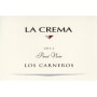 La Crema Los Carneros Pinot Noir 2014 Front Label