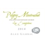 Alex Gambal Puligny-Montrachet Les Enseigneres  2014 Front Label