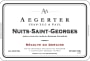 AA Aegerter Cote de Nuits Nuits-Saint-Georges 2010 Front Label
