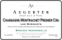 AA Aegerter Chassagne-Montrachet Les Morgeots Premier Cru 2012 Front Label