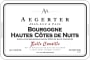 AA Aegerter Bourgogne Belle Canaille Hautes Cotes de Nuits 2010 Front Label