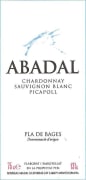 Abadal Blanc 2012 Front Label
