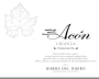Abadia de Acon Crianza 2010 Front Label