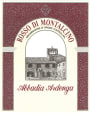 Abbadia Ardenga Rosso di Montalcino 2014 Front Label