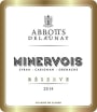 Abbotts & Delaunay Minervois Reserve 2014 Front Label