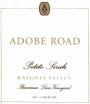 Adobe Road Bavarian Lion Vineyard Petite Sirah 2007 Front Label