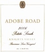 Adobe Road Bavarian Lion Vineyard Petite Sirah 2006 Front Label