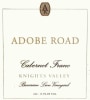 Adobe Road Bavarian Lion Vineyard Cabernet Franc 2012 Front Label