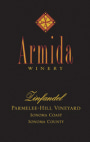 Armida Parmelee-Hill Vineyard Zinfandel 2013 Front Label