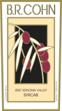 B.R. Cohn SyrCab Red Blend 2007 Front Label