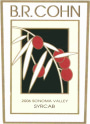 B.R. Cohn SyrCab Red Blend 2006 Front Label