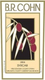 B.R. Cohn SyrCab Red Blend 2004 Front Label