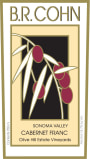 B.R. Cohn Olive Hill Estate Cabernet Franc 2010 Front Label