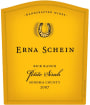 Behrens & Hitchcock Erna Schein Kick Ranch Petite Sirah 2007 Front Label