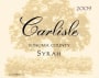 Carlisle Sonoma County Syrah 2009 Front Label