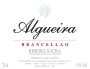 Adega Algueira S.L. Brancellao 2013 Front Label