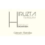 Hiruzta Txakoli 2014 Front Label