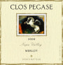 Clos Pegase Napa Valley Merlot 2008 Front Label