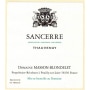 Domaine Masson-Blondelet Sancerre Thauvenay 2015 Front Label