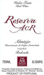 Adega Cooperativa de Redondo ACR Reserva Vinho Tinto 2011 Front Label