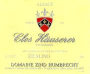 Zind-Humbrecht Clos Hauserer Riesling 1998 Front Label