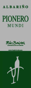 Adega Vina Almirante Pionero Mundi Albarino 2013 Front Label