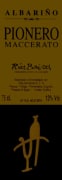 Adega Vina Almirante Pionero Maccerato Albarino 2010 Front Label