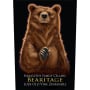 Haraszthy Family Cellars Bearitage Old Vine Zinfandel 2015 Front Label