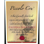 Paoletti Piccolo Cru 2014 Front Label