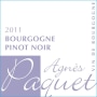 Agnes Paquet Bourgogne Pinot Noir 2011 Front Label