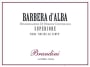 Agricola Brandini s.a.a r.l. Rocche del Santo Barbera d'Alba Superiore 2012 Front Label