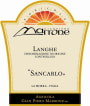 Marrone Sancarlo  Rosso 2011 Front Label