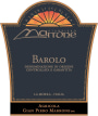 Marrone Barolo 2009 Front Label