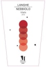 Agricola Molino Langhe Vitalis Nebbiolo 2010 Front Label