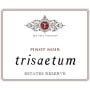 Trisaetum Estates Reserve Pinot Noir 2013 Front Label