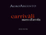 AgroGento Sicilia Carrivali Nero d'Avola 2012 Front Label